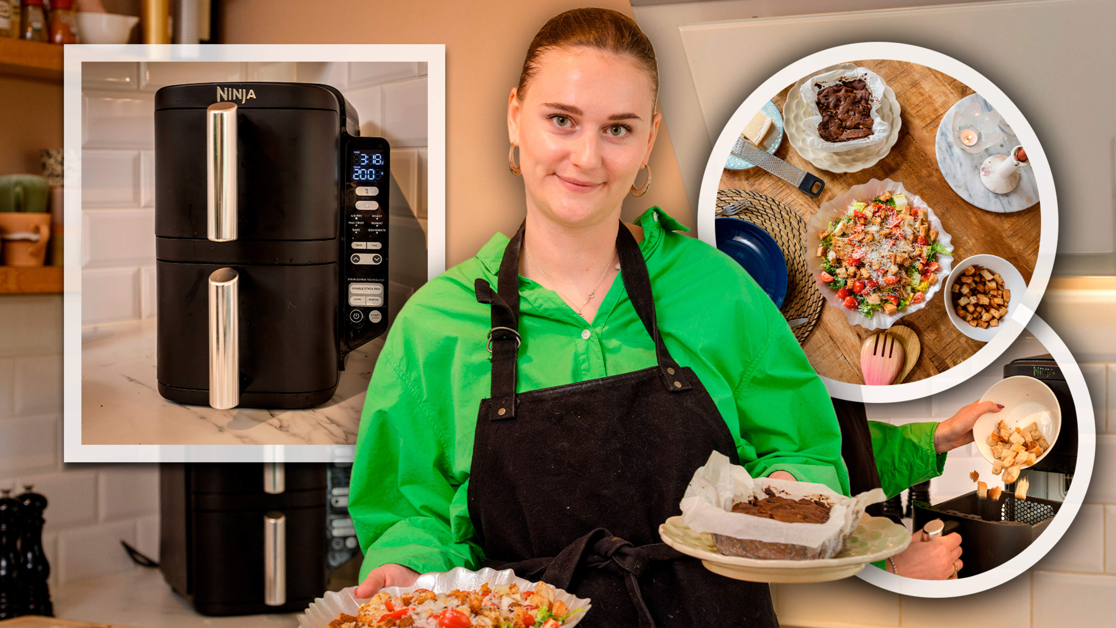 Een week koken uit de airfryer: van medium rare steak tot gekookt ei en brownies, dit werkte wel en niet